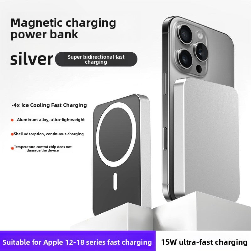 Slim Magnetic Wireless Power Bank