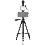 Tripod Microphone Fill Light Set with Remote