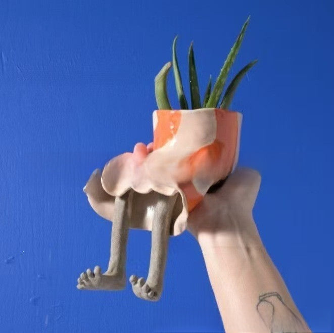 Creative Lower Body Flower Pot Ornament product image 7