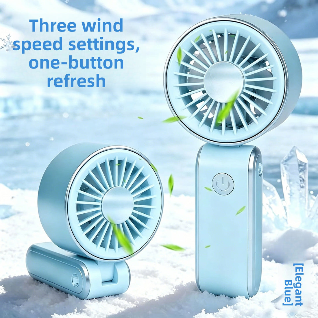 Foldable mini handheld fan with USB charging, photo 8