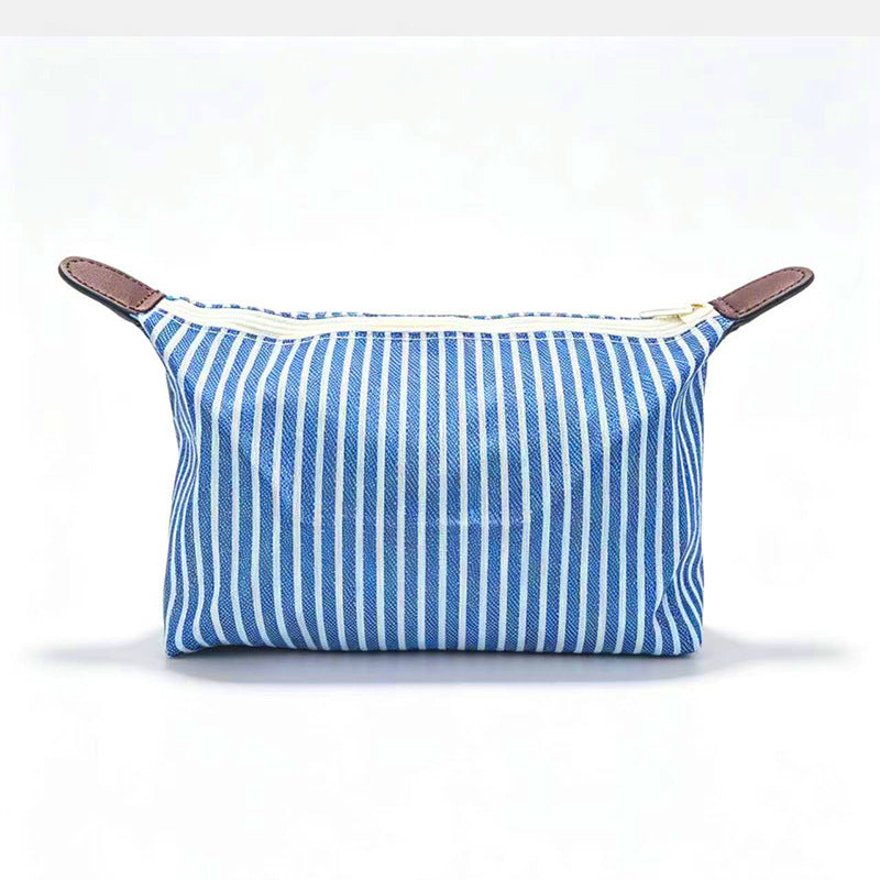 Striped Dumpling Bag