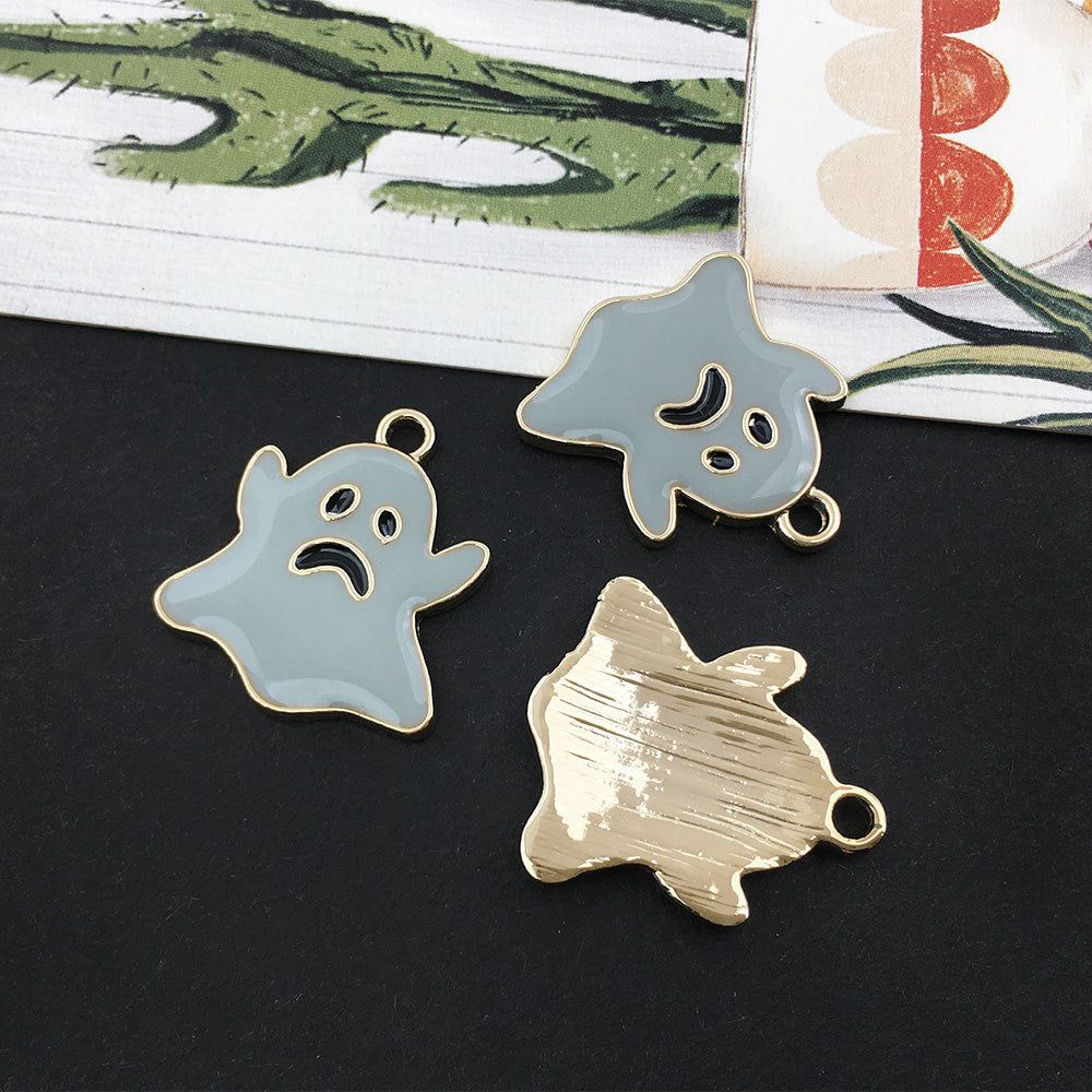 Halloween Oil-Drip Alloy Pendant Charms