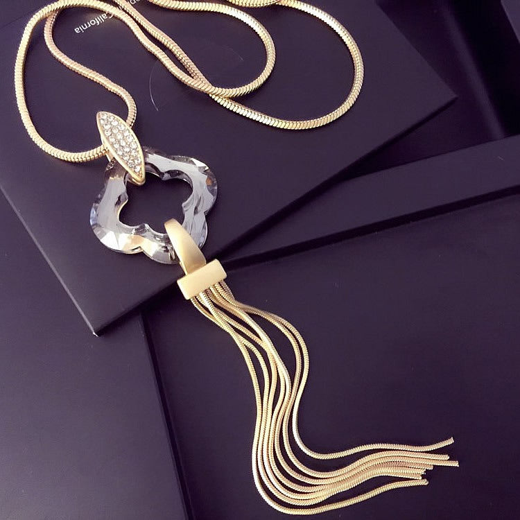 Long Necklace, Sweater Necklace, Accessory Necklace - Image 13
