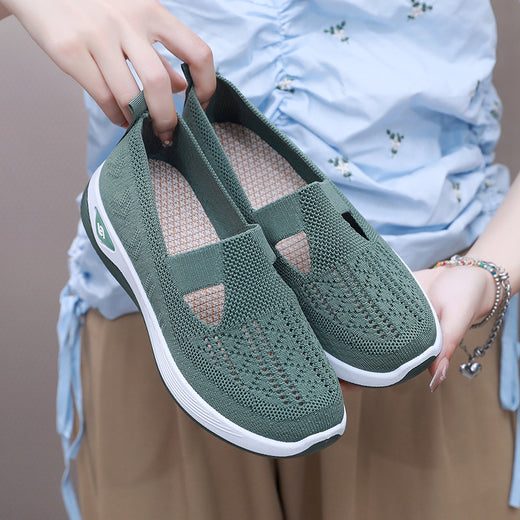 Women`s Breathable Soft Sole Slip On Shoes
