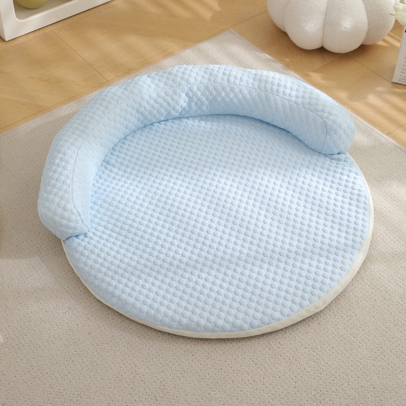 Round Cooling Ice Bean Pet Mat