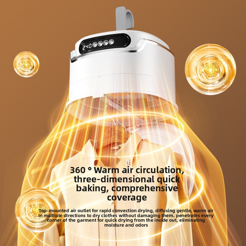Foldable Portable Clothes Dryer with UV Sterilization