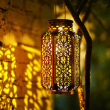 Solar Hexagonal Projection Lantern