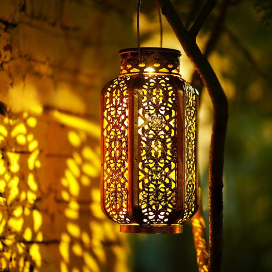 Solar Hexagonal Projection Lantern Garden & Outdoor product image 4