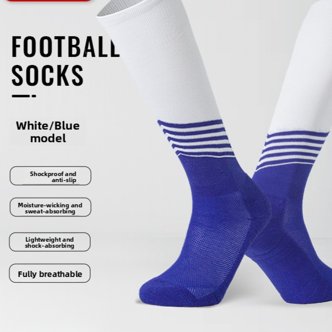 Long anti-slip athletic socks