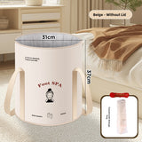 Foldable Portable Foot Soaking Bucket with Heat Preservation