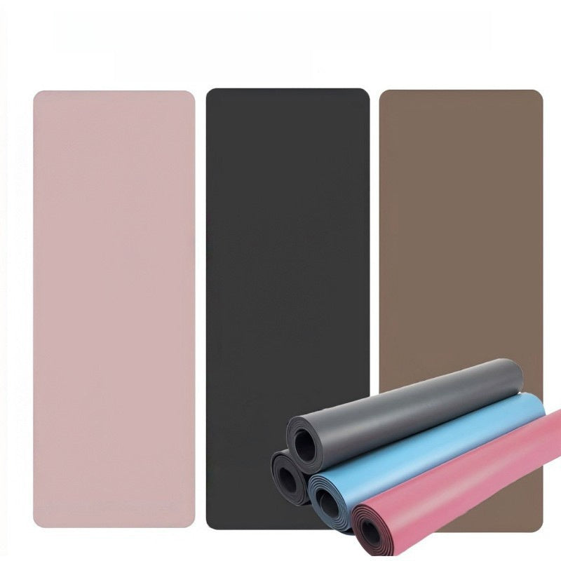 Professional Non-Slip Rubber Yoga Mat with Laser Lines