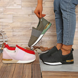 Mesh-woven sporty casual women's shoes