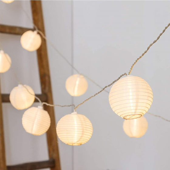 Solar Outdoor Cloth Lantern String Garden & Outdoor product image 4