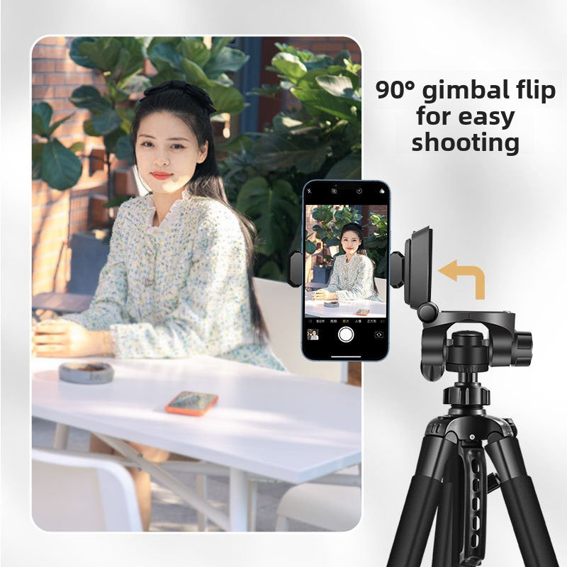 Adjustable Smartphone Camera Tripod with Fill Light