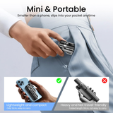 Selfie stick tripod cold-shoe mounts detail