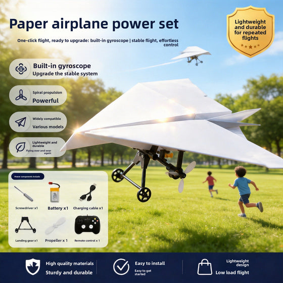Children's New Remote-Controlled Paper Airplane product image 1