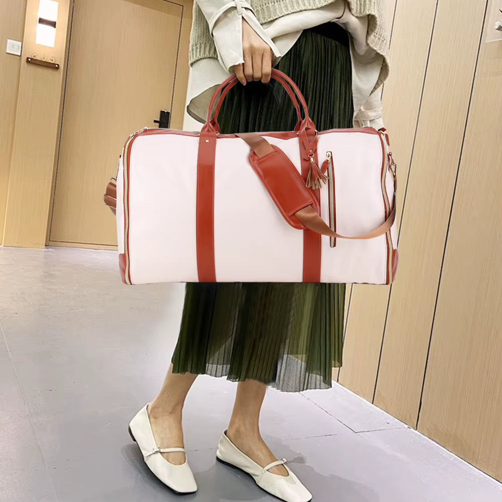 Fitness Bag Multifunctional Yoga Sports Handbag Large Capacity Foldable Wear-Resistant Accessories for Travel Swimming