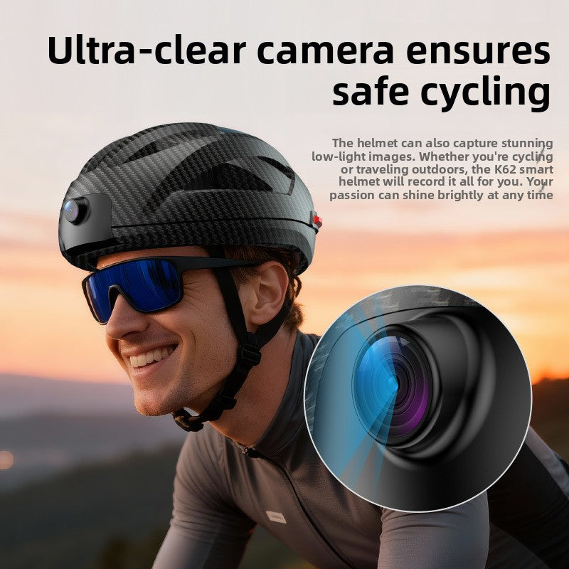 Cycling Helmet with Bluetooth and Video Recorder