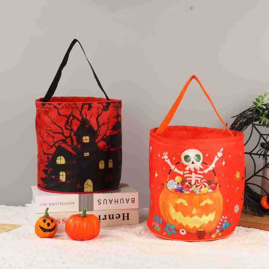 Halloween Pumpkin Candy Tote Bag