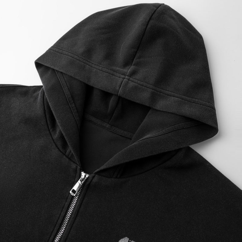 Streetwear retro loose coat