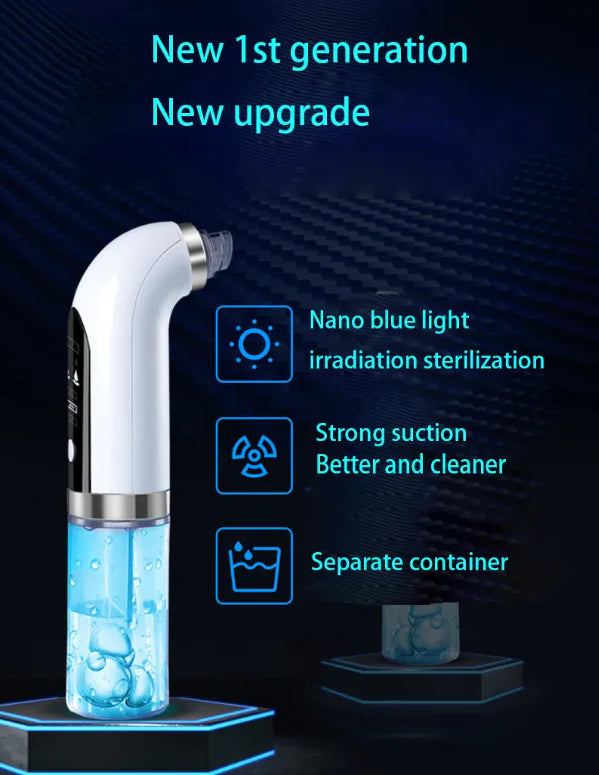 Rechargeable Blackhead Remover Vacuum — Adjustable Pore Cleaner - Image 7