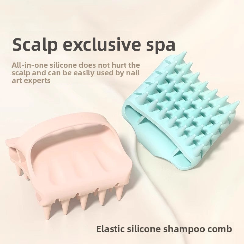 Hair-washing massage comb