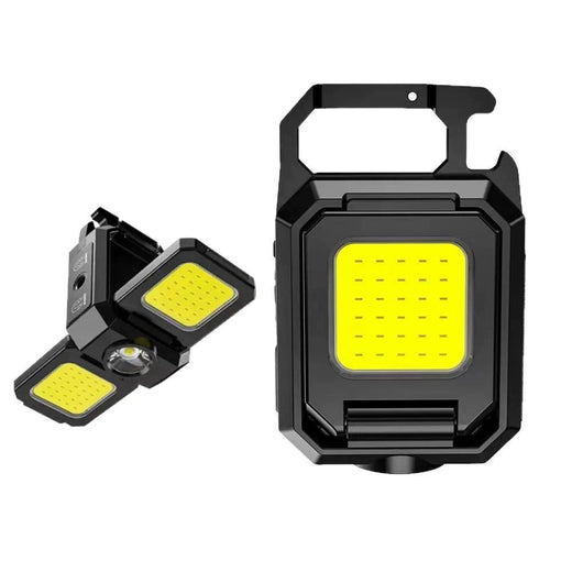 Multifunctional Portable Keychain Light with Type-C Charging