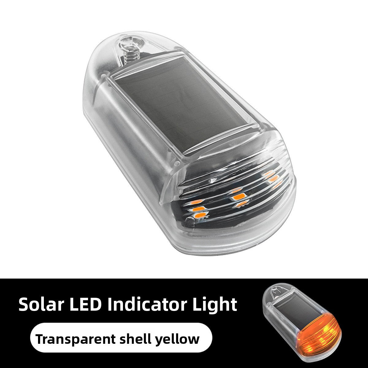 Solar Powered LED Vehicle Roof Light