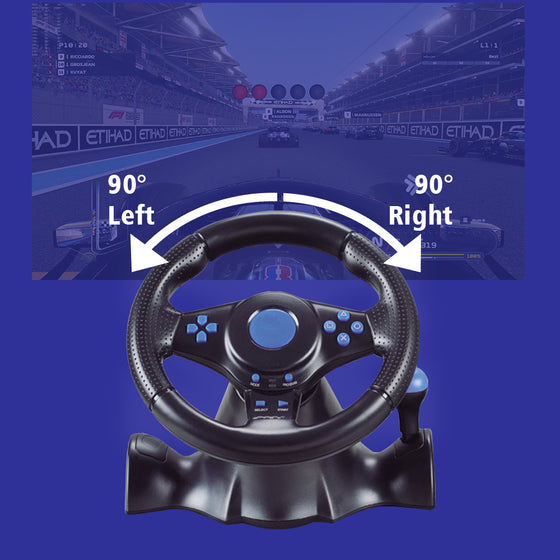 Multi-Platform Racing Game Steering Wheel Gaming Electronics product image 4