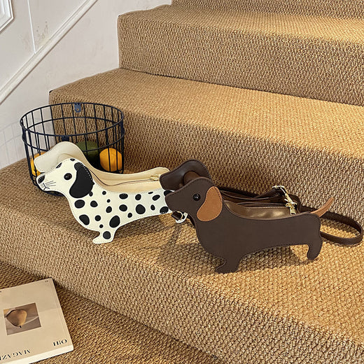Cartoon Dalmatian Shoulder Bag