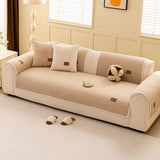 Plush Sofa Cushion Cover