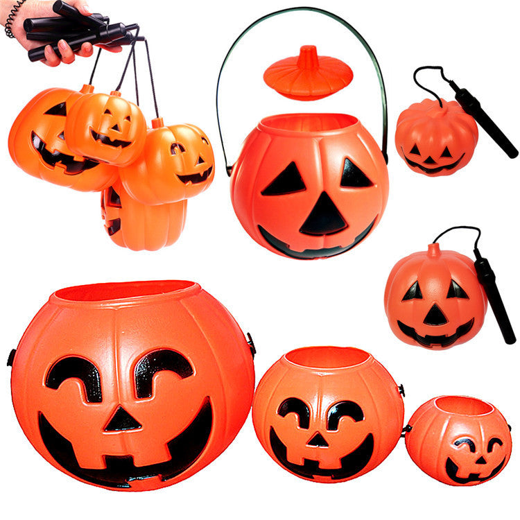 Halloween Pumpkin Candy Bucket