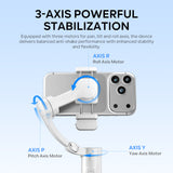 Smartphone Three-Axis Stabilizer Gimbal with AI Tracking