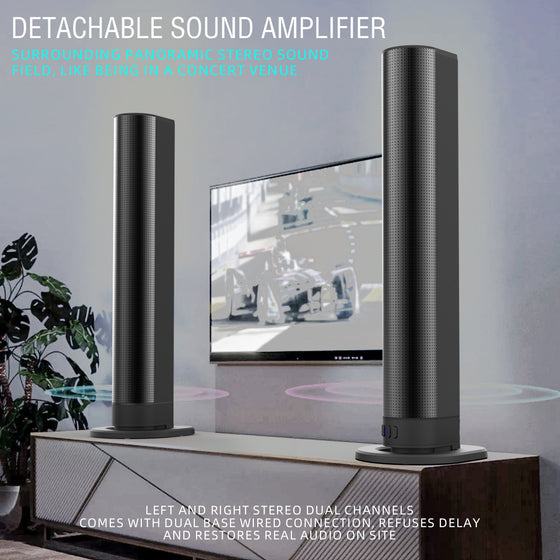 Two-in-One Bluetooth TV Audio Speaker with Subwoofer product image 2