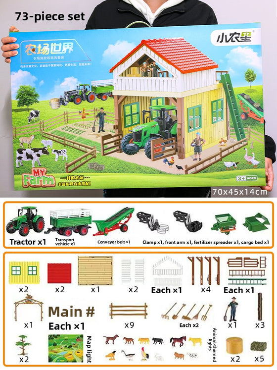 Remote Control Farm Tractor Toy Set product image 6