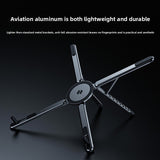 Magnetic Aluminum Alloy Folding Phone Stand Tripod