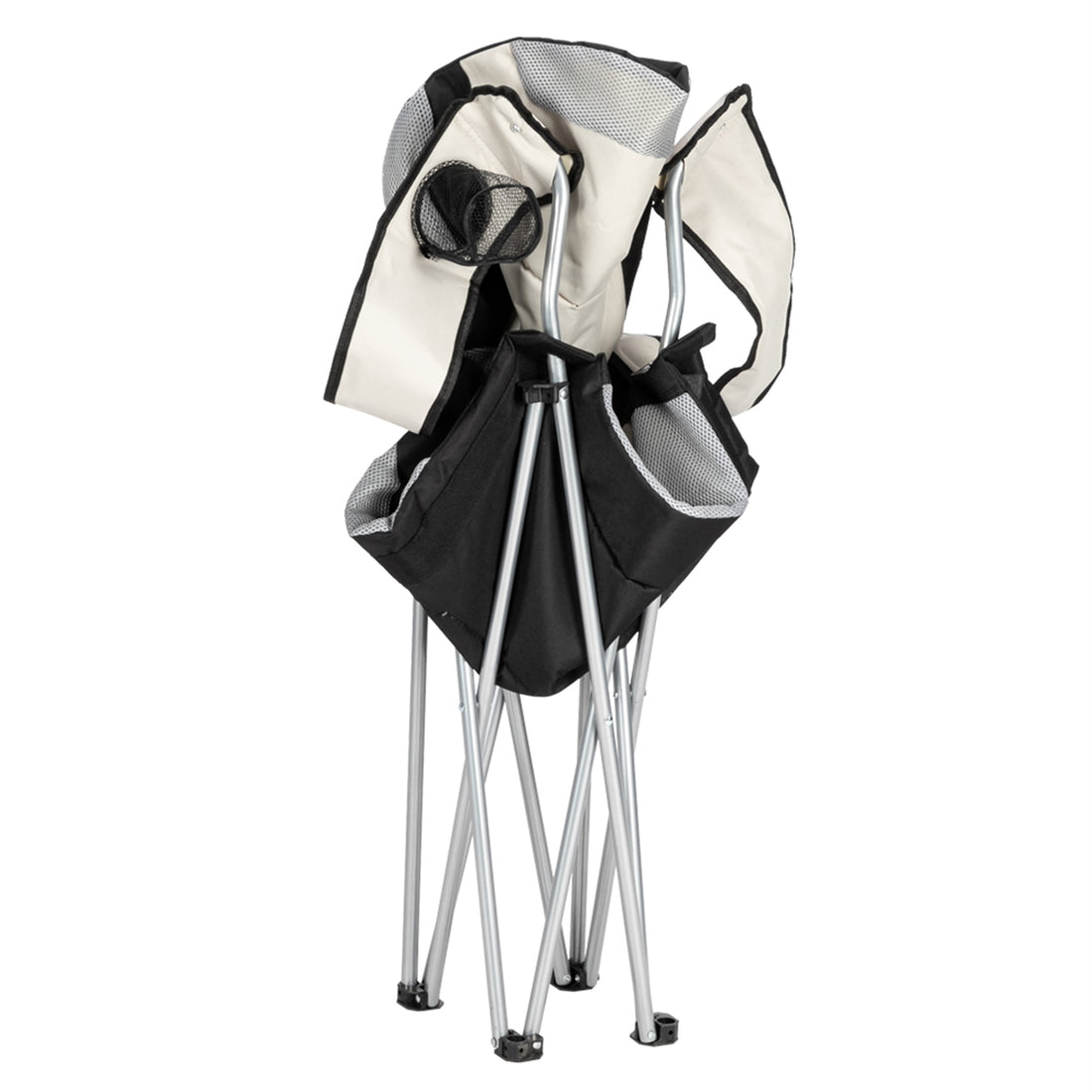 Folding camping chair with iron frame and carry bag, photo 7 of 10
