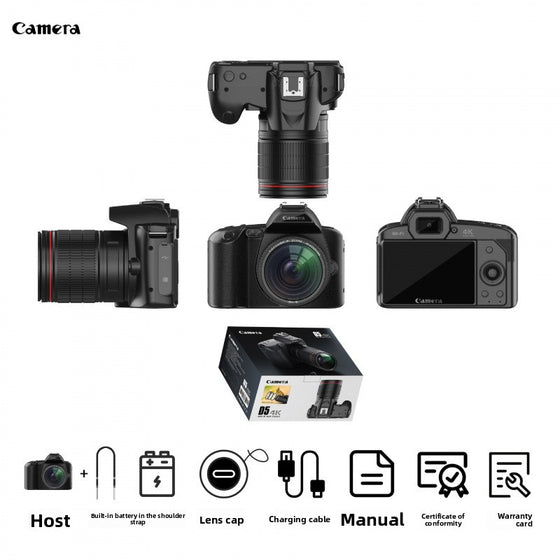 D5 WiFi Digital Camera 4K Dual Lens Night Vision Camera & Photography product image 6