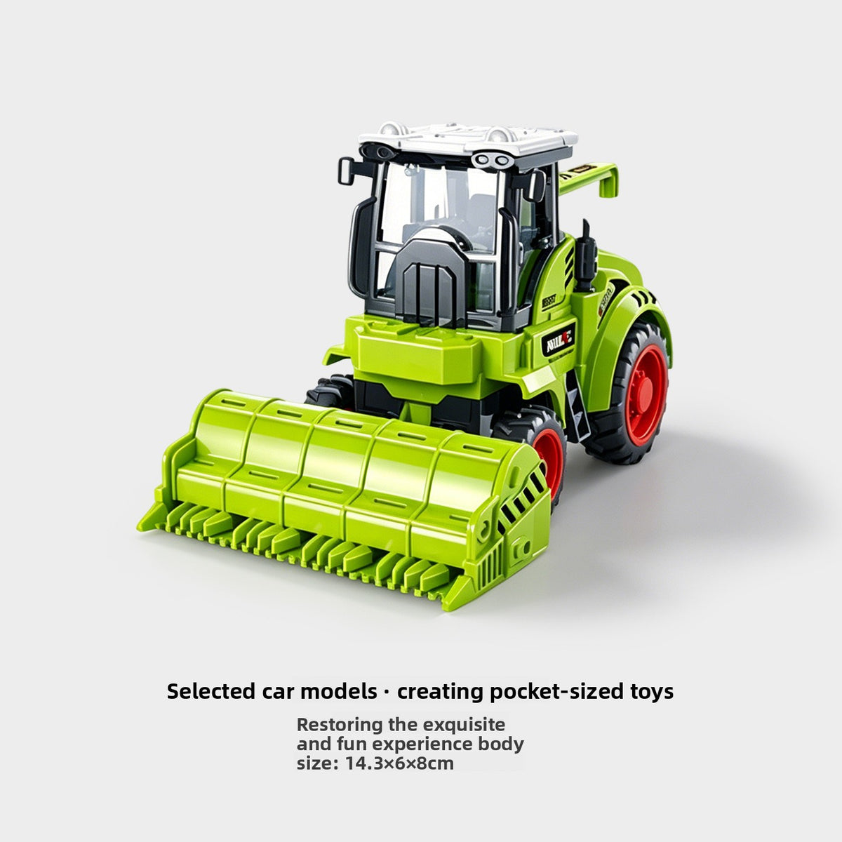 Children's Harvester Toy Inertial Agricultural Tractor Model