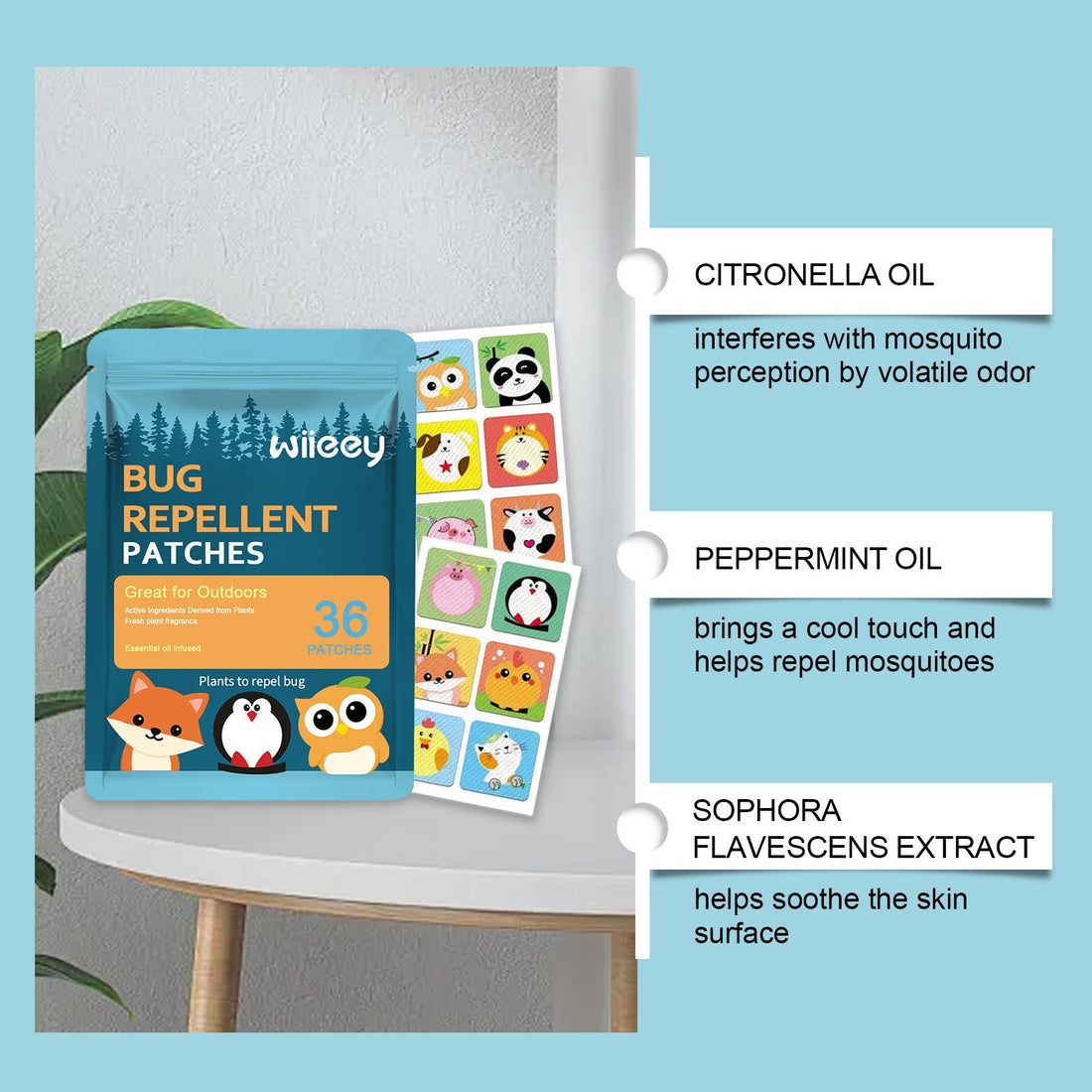 Children Herbal Anti Bite Patches product image 1