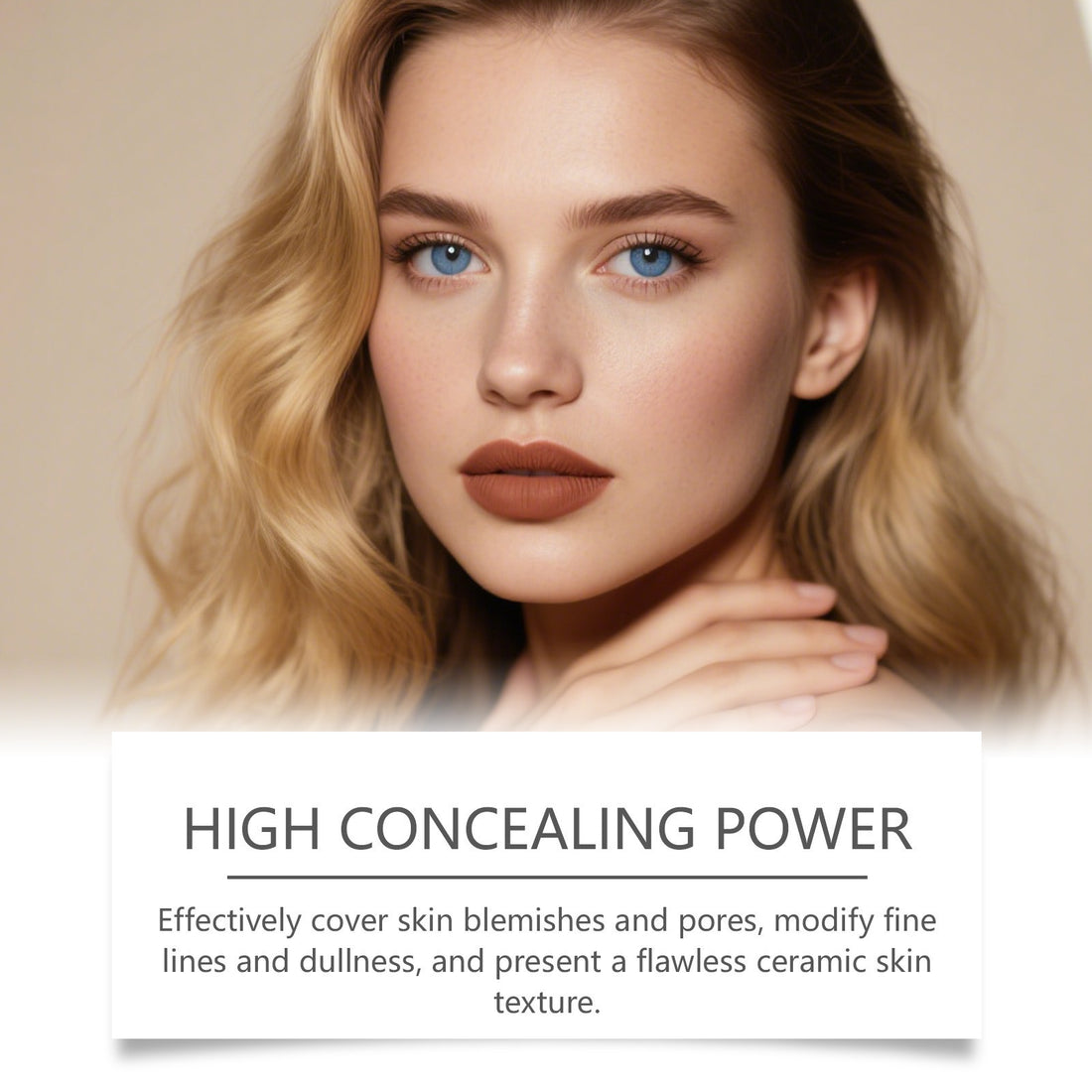 Two-in-One Color Changing Moisturizing Foundation Stick