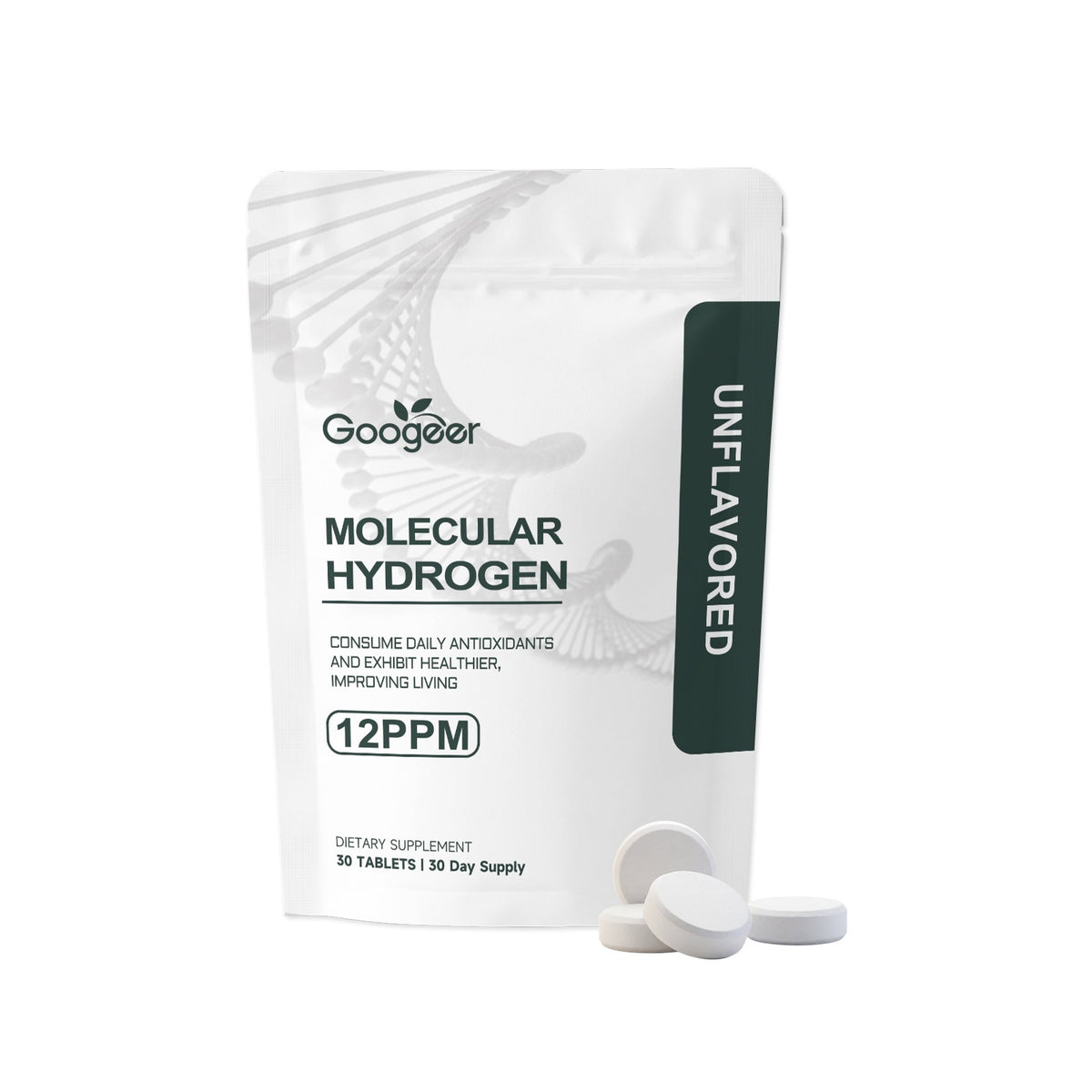 Googeer Hydrogen Boosting Tablets for Energy and Vitality