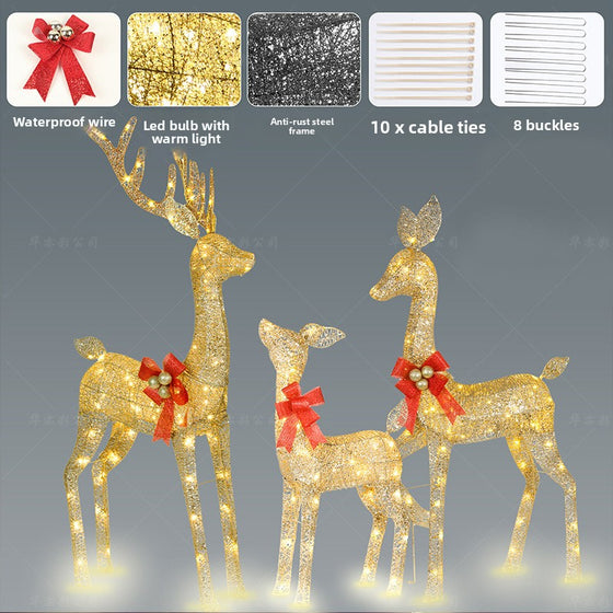Christmas elk figurine Figurines & Sculptures product image 2