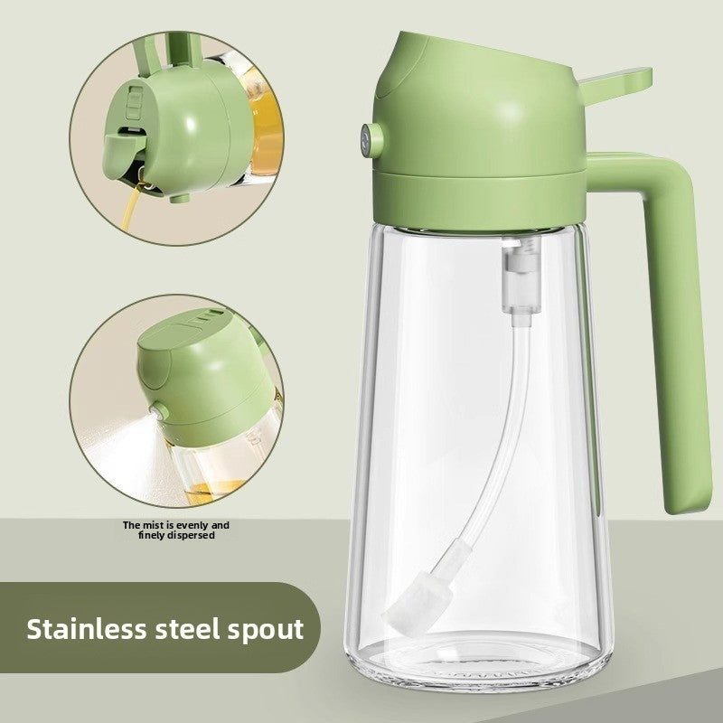 Glass Oil Pot Spray Dual-purpose Oil Tank