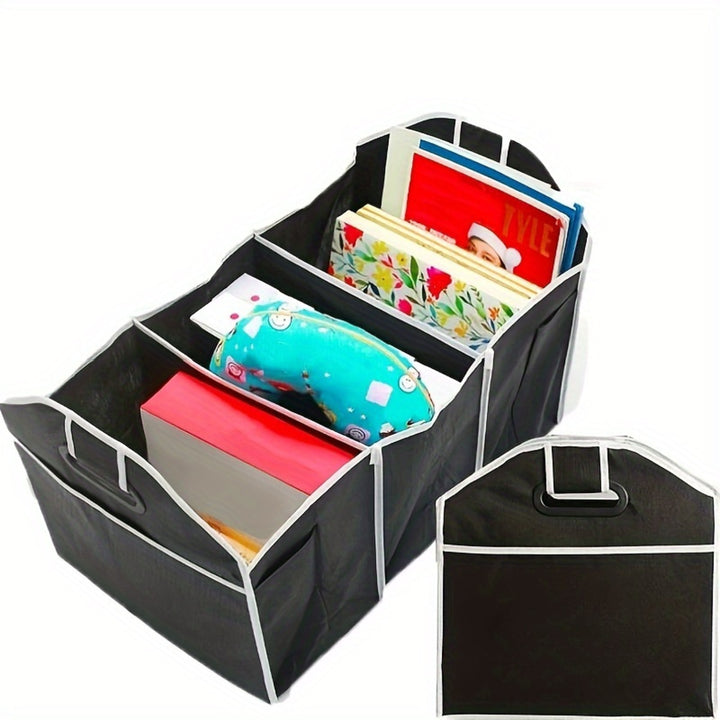 Car trunk organizer non-slip base detail