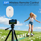 Vlog monitor remote control close-up