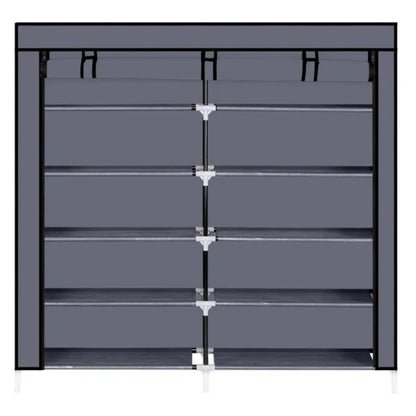 7 Tier Portable Shoe Rack With Cover