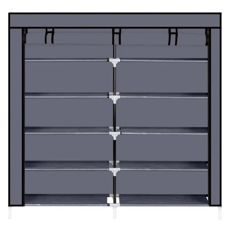 7 Tier Portable Shoe Rack With Cover