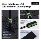 Umbrella Unique outward folding for dry handling after rain