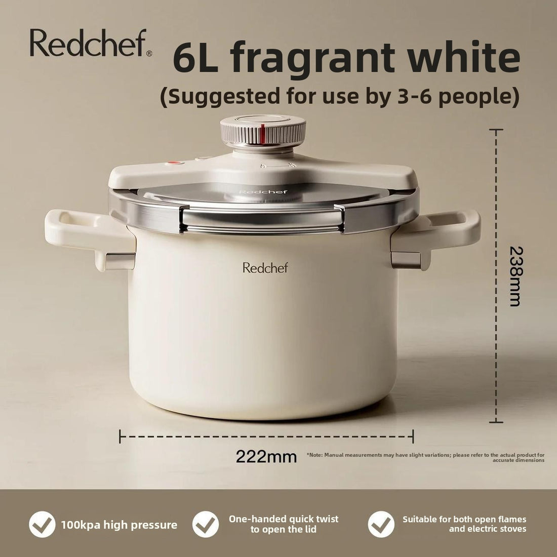 Small household pressure cooker